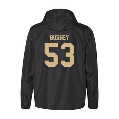 Purdue - NCAA Football : Joshua Burney - Windbreaker-1