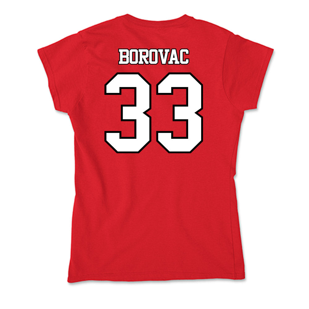 Maryland - NCAA Softball : Taylor Borovac - Soft Style Women’s T-Shirt-1