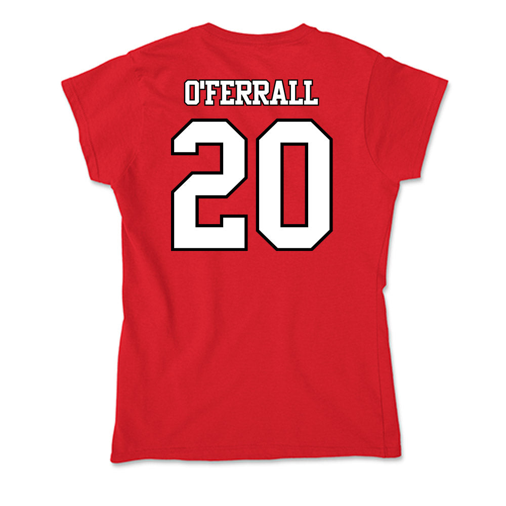 Maryland - NCAA Women's Lacrosse : Neve O'Ferrall - Soft Style Women’s T-Shirt-1