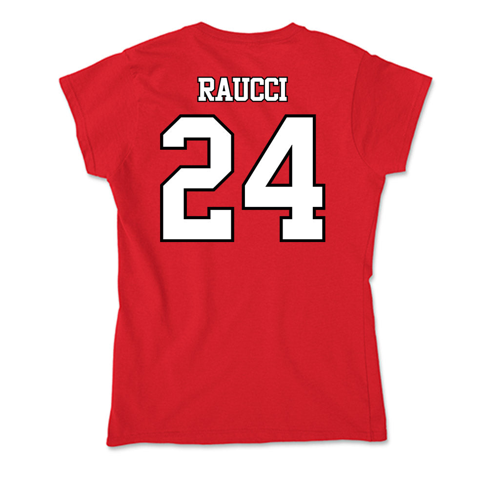 Maryland - NCAA Women's Lacrosse : Mia Raucci - Soft Style Women’s T-Shirt-1
