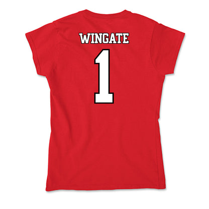 Maryland - NCAA Football : Daniel Wingate - Soft Style Women’s T-Shirt-1