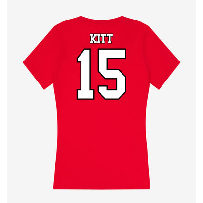 Maryland - NCAA Women's Lacrosse : Ava Kitt - Women's V-Neck T-Shirt-1