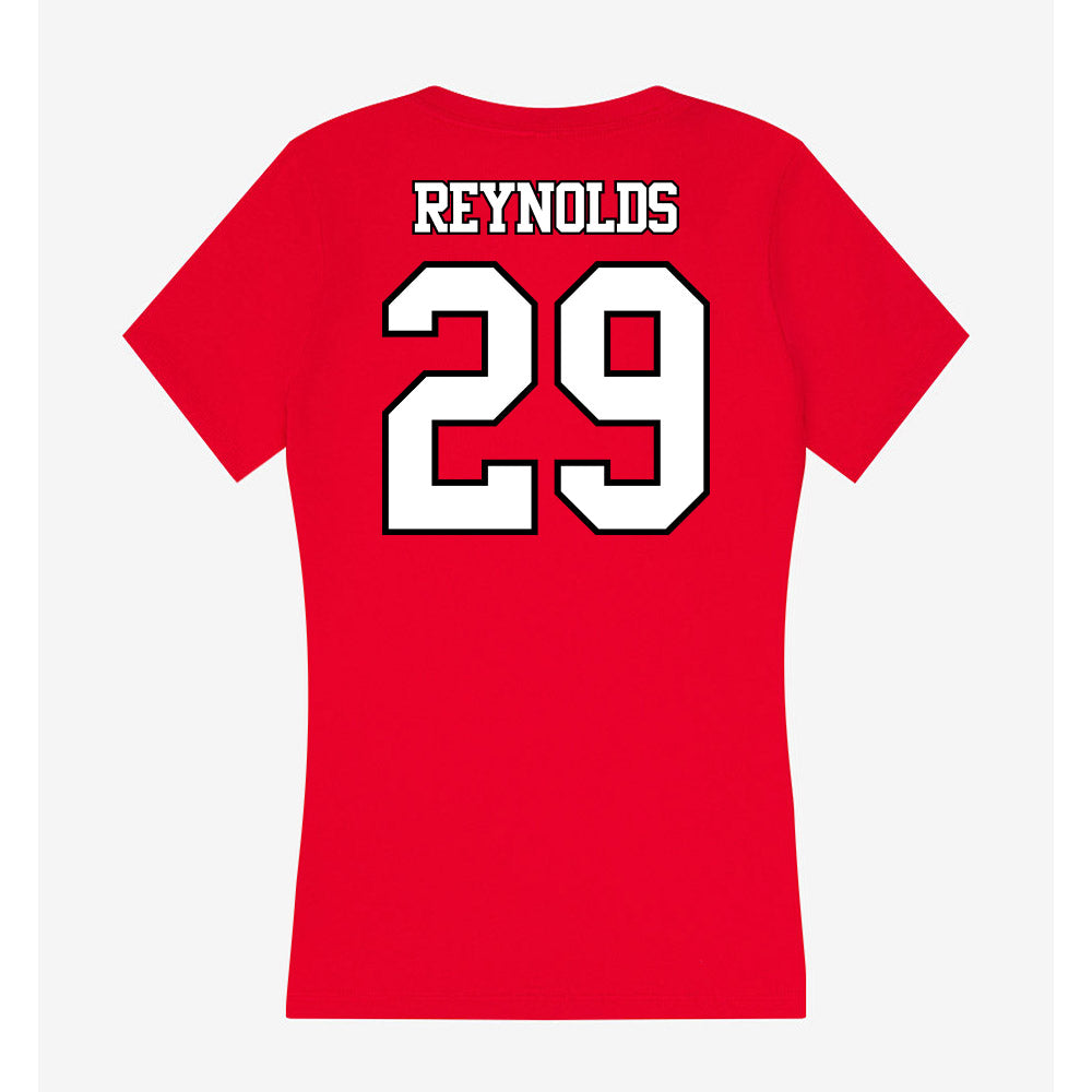 Maryland - NCAA Football : Colin Reynolds - Women's V-Neck T-Shirt-1