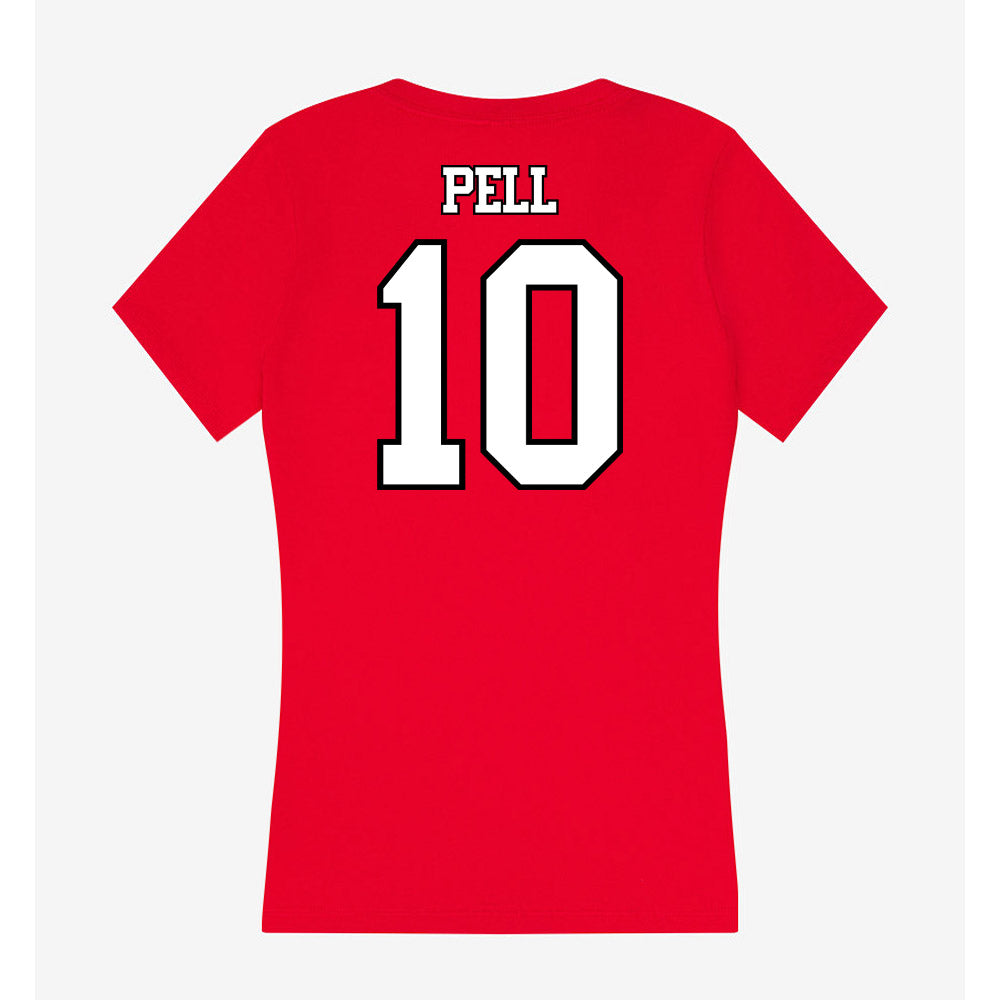 Maryland - NCAA Women's Lacrosse : Cecelia Pell - Women's V-Neck T-Shirt-1