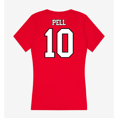 Maryland - NCAA Women's Lacrosse : Cecelia Pell - Women's V-Neck T-Shirt-1