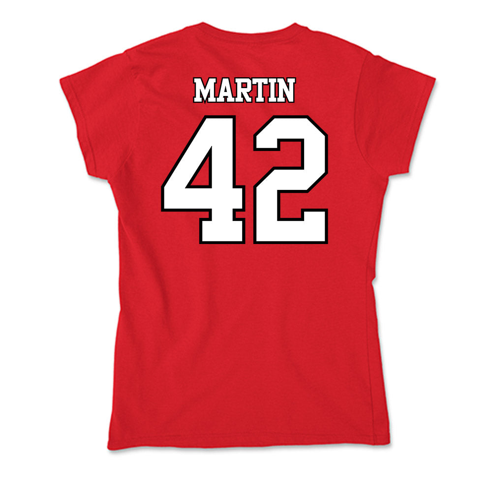 Maryland - NCAA Baseball : Brayden Martin - Soft Style Women’s T-Shirt-1