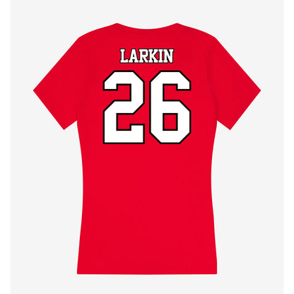 Maryland - NCAA Men's Lacrosse : Adam Larkin - Women's V-Neck T-Shirt-1