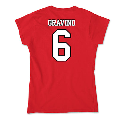 Maryland - NCAA Men's Lacrosse : Thomas Gravino - Soft Style Women’s T-Shirt-1