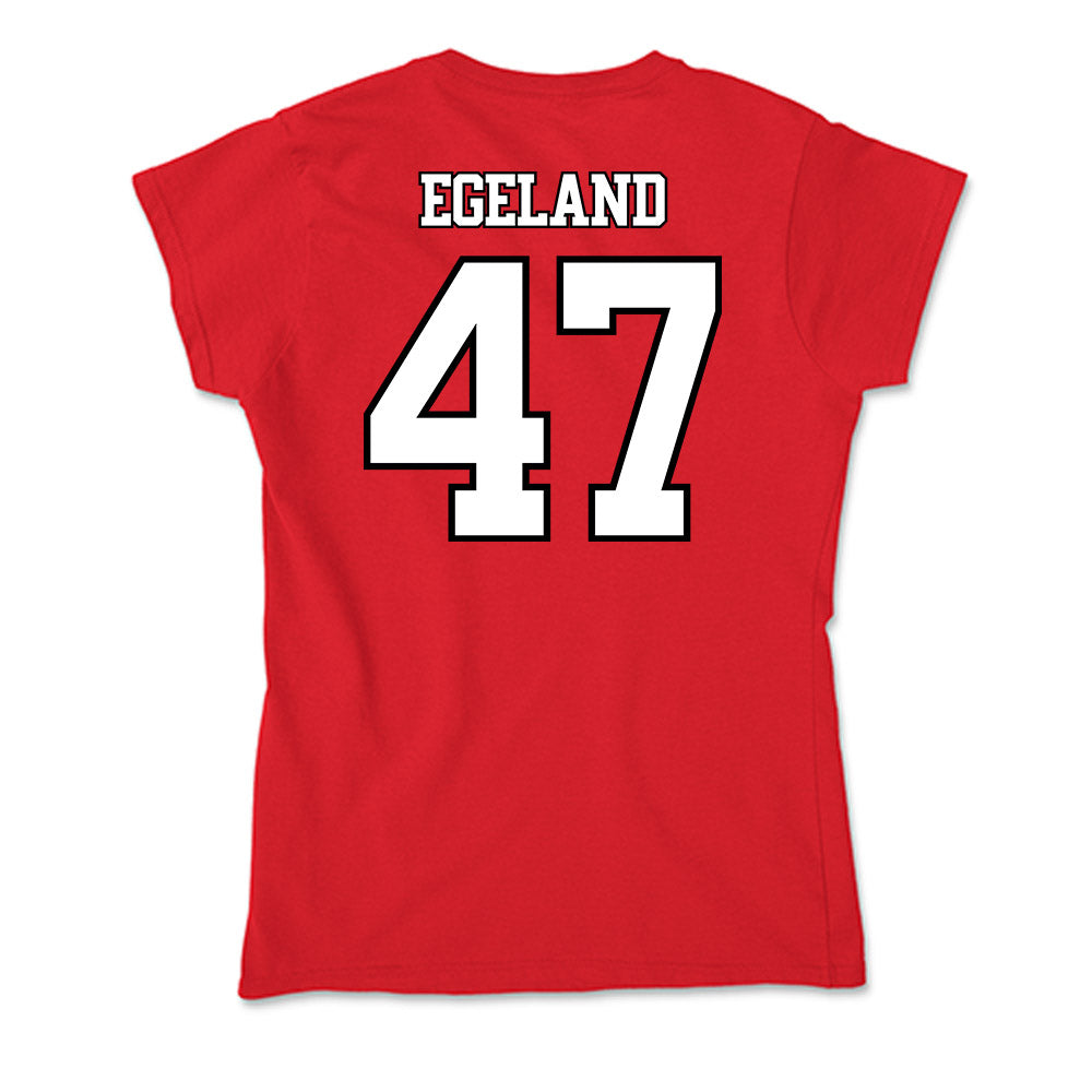 Maryland - NCAA Women's Soccer : Ellie Egeland - Soft Style Women’s T-Shirt-1