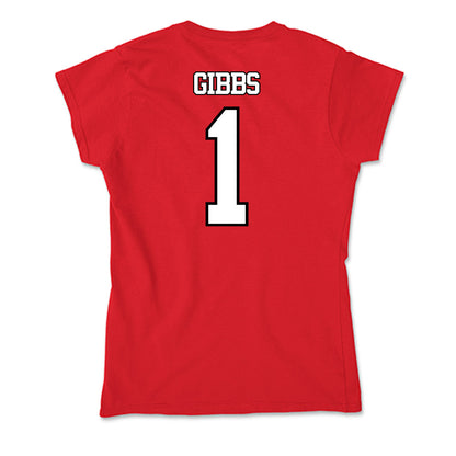 Maryland - NCAA Baseball : Colin Gibbs - Soft Style Women’s T-Shirt-1