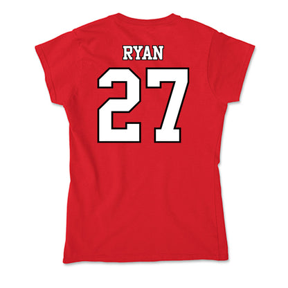 Maryland - NCAA Baseball : Brayden Ryan - Soft Style Women’s T-Shirt-1