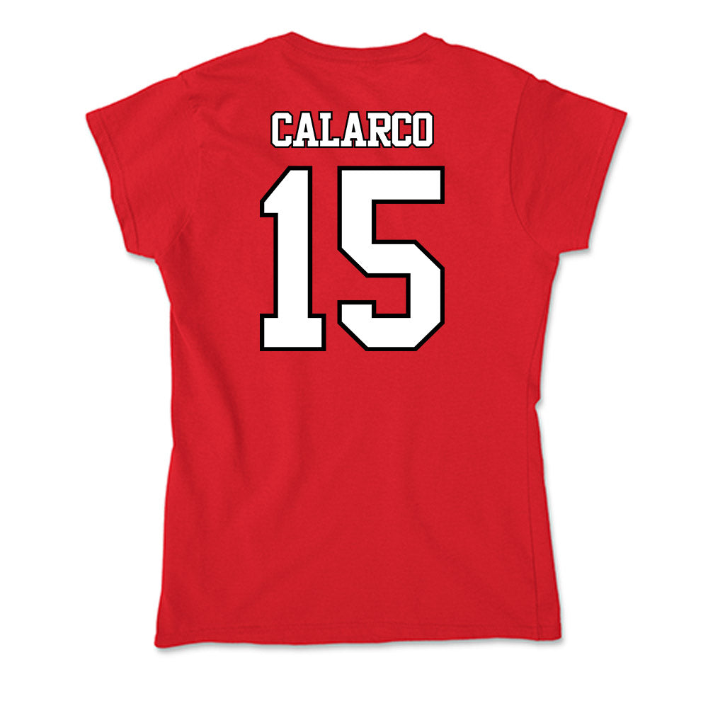 Maryland - NCAA Baseball : Alex Calarco - Soft Style Women’s T-Shirt-1