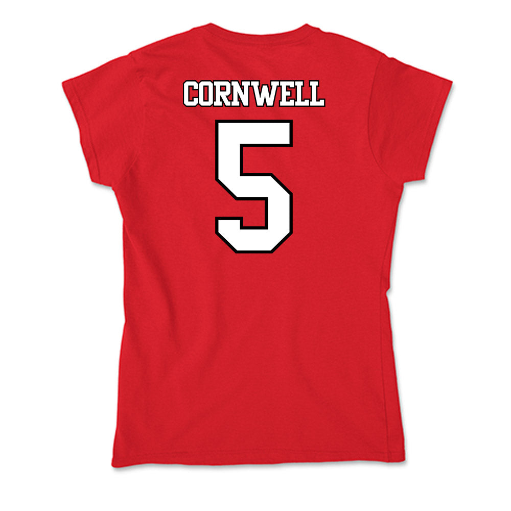 Maryland - NCAA Softball : Caitlyn Cornwell - Soft Style Women’s T-Shirt-1
