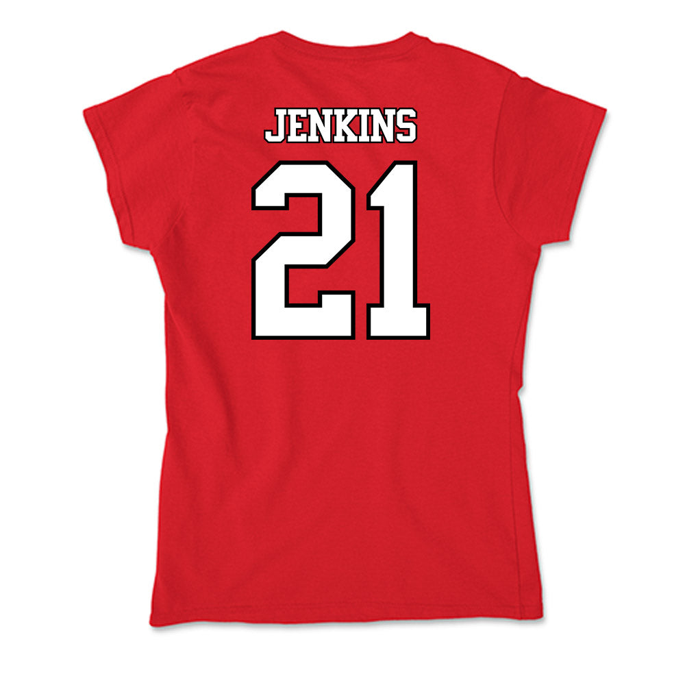 Maryland - NCAA Football : Judah Jenkins - Soft Style Women’s T-Shirt-1