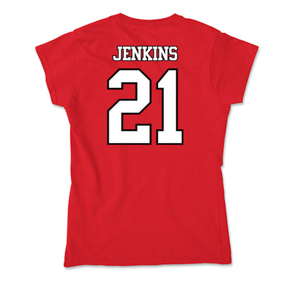 Maryland - NCAA Football : Judah Jenkins - Soft Style Women’s T-Shirt-1