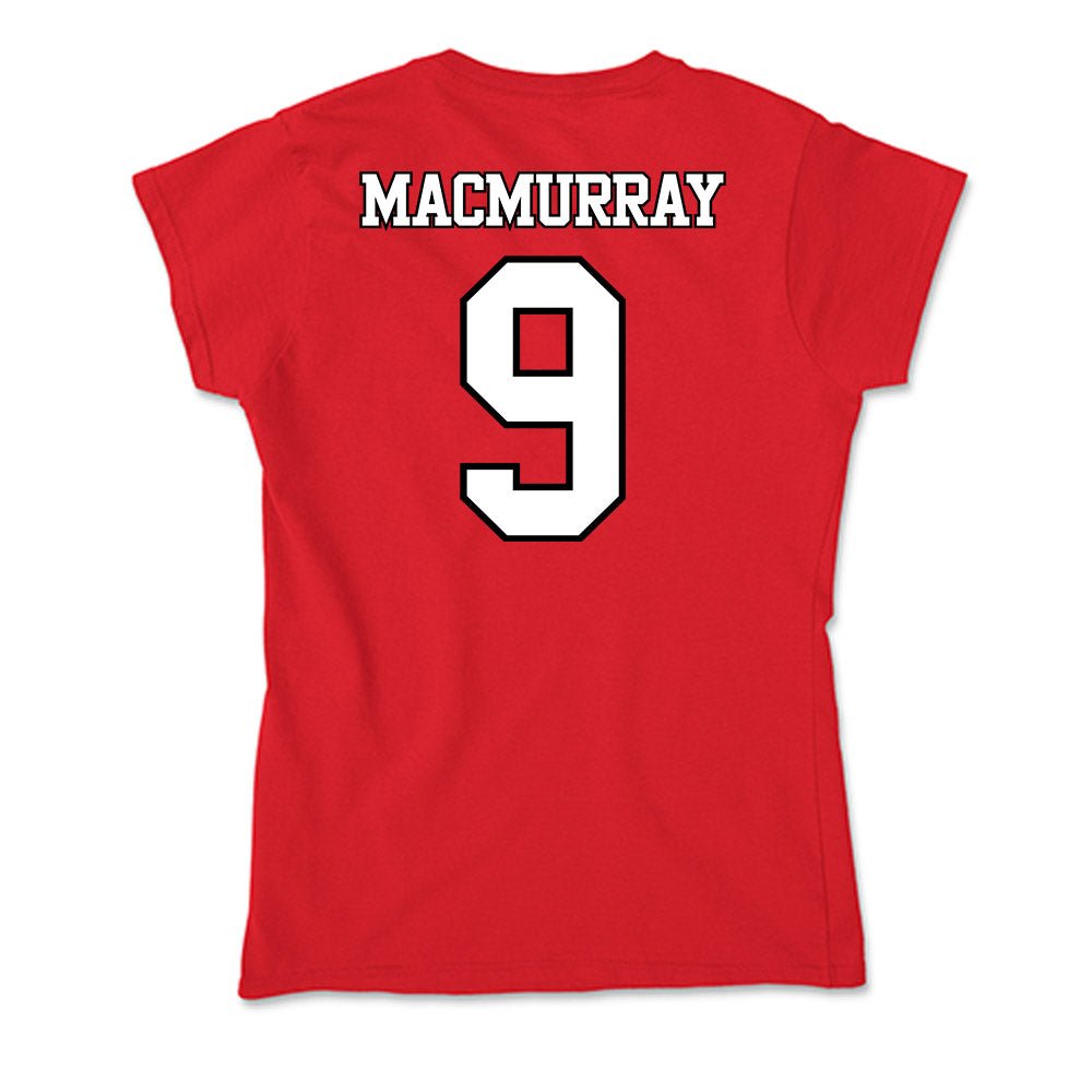 Maryland - NCAA Women's Lacrosse : Megan MacMurray - Soft Style Women’s T-Shirt-1