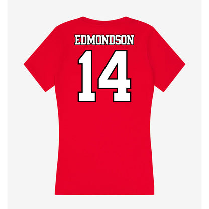 Maryland - NCAA Women's Lacrosse : Kori Edmondson - Women's V-Neck T-Shirt-1