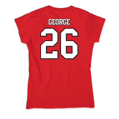 Maryland - NCAA Women's Lacrosse : Fallon George - Soft Style Women’s T-Shirt-1