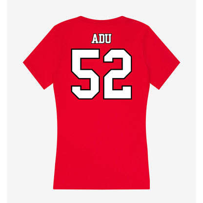 Maryland - NCAA Football : Samuel Adu - Women's V-Neck T-Shirt-1