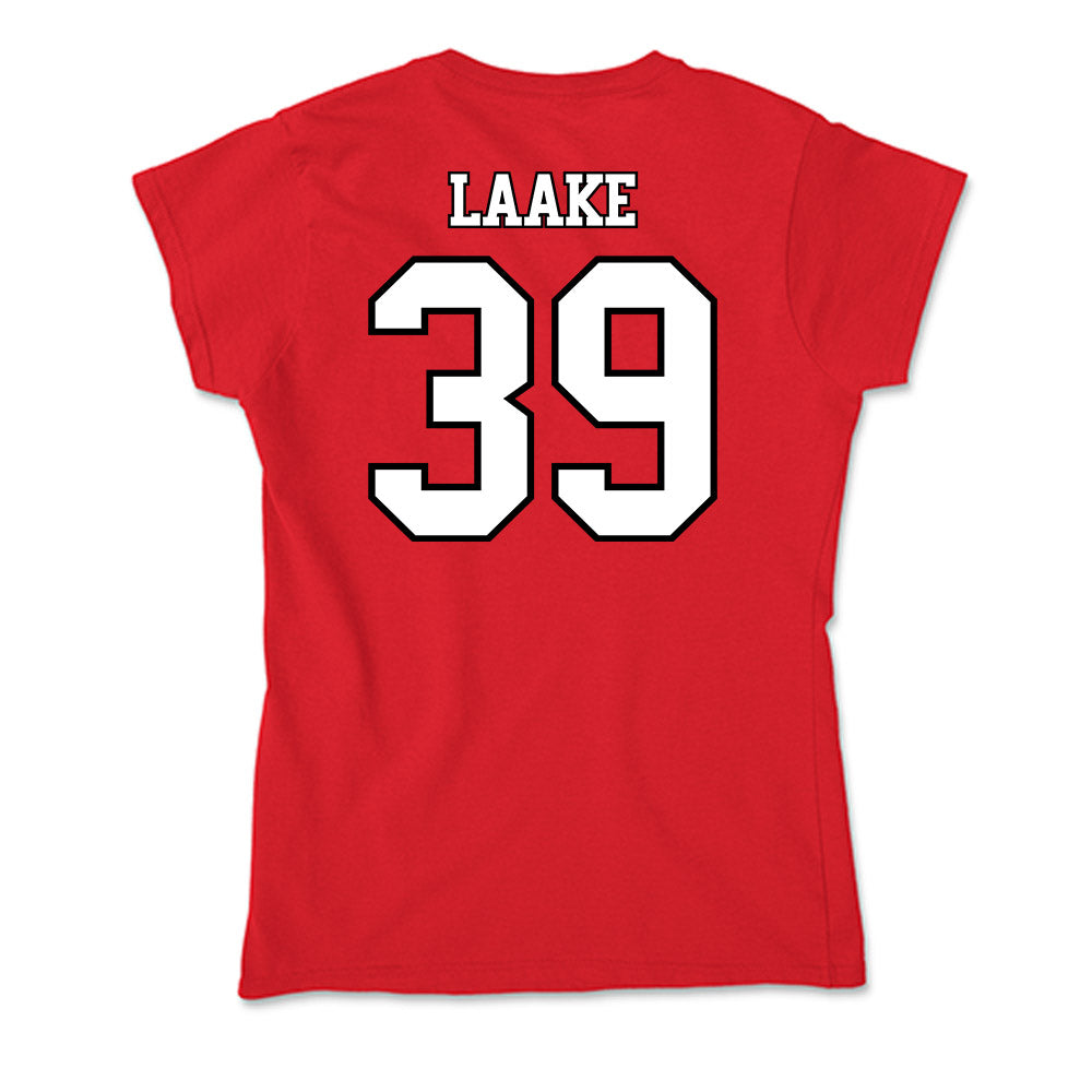 Maryland - NCAA Men's Lacrosse : Peter Laake - Soft Style Women’s T-Shirt-1