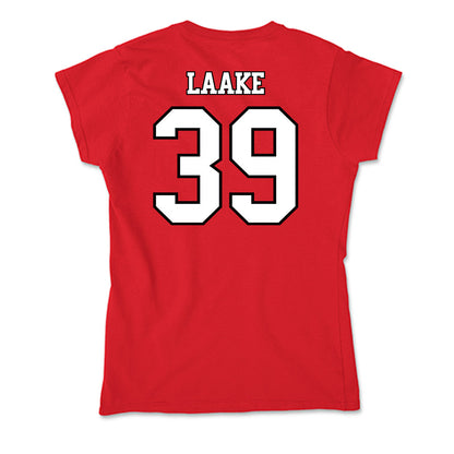 Maryland - NCAA Men's Lacrosse : Peter Laake - Soft Style Women’s T-Shirt-1