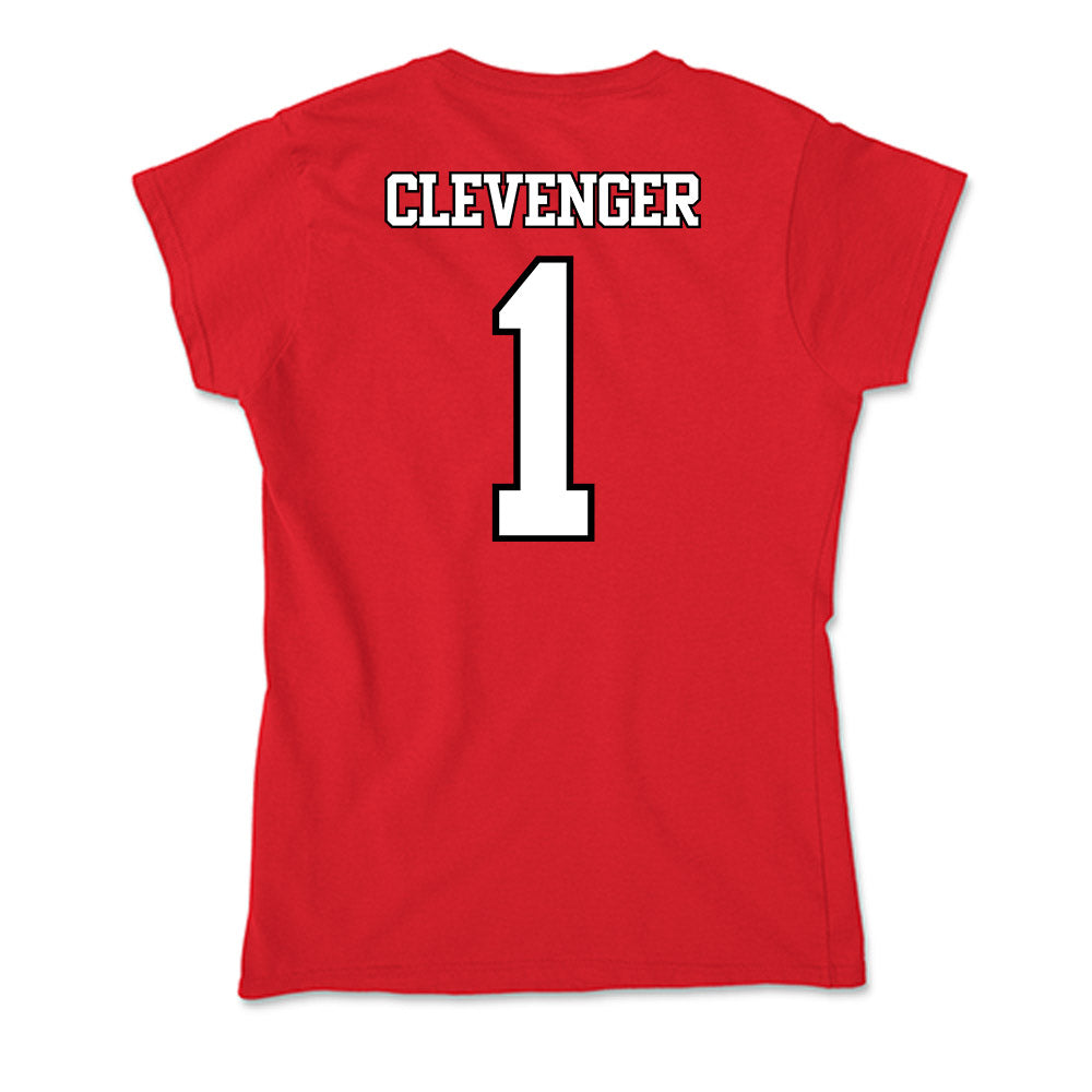Maryland - NCAA Women's Lacrosse : Maisy Clevenger - Soft Style Women’s T-Shirt-1