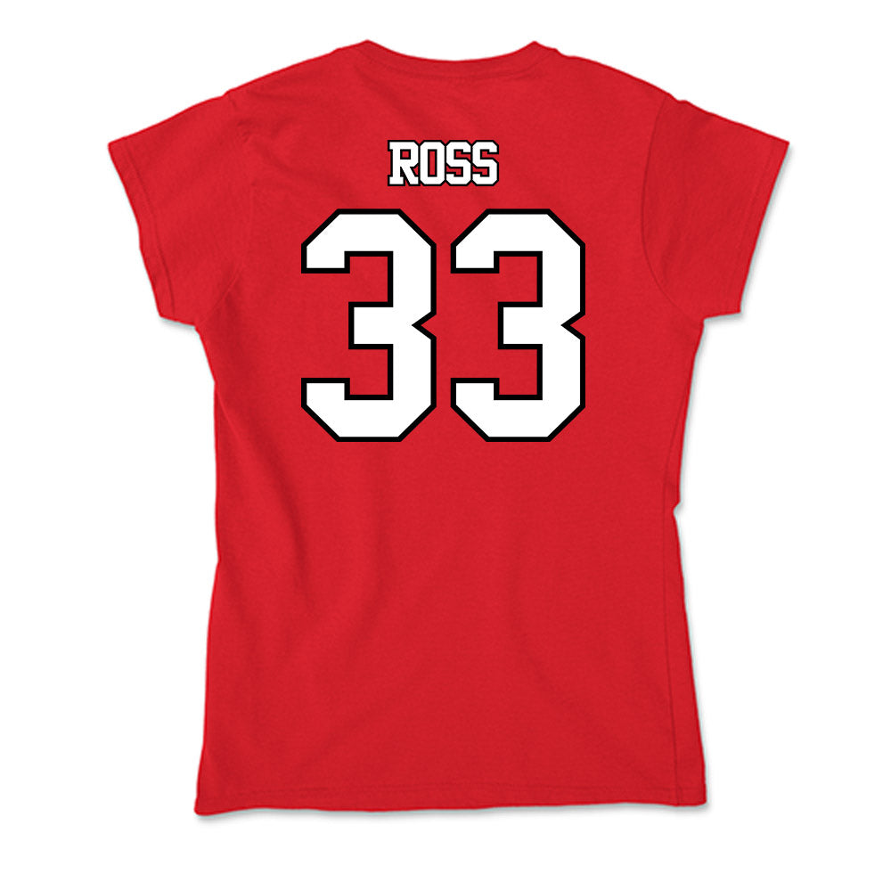 Maryland - NCAA Women's Lacrosse : Caroline Ross - Soft Style Women’s T-Shirt-1