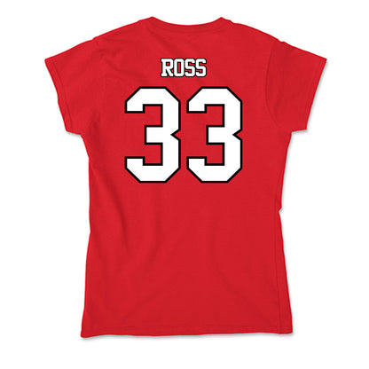 Maryland - NCAA Women's Lacrosse : Caroline Ross - Soft Style Women’s T-Shirt-1