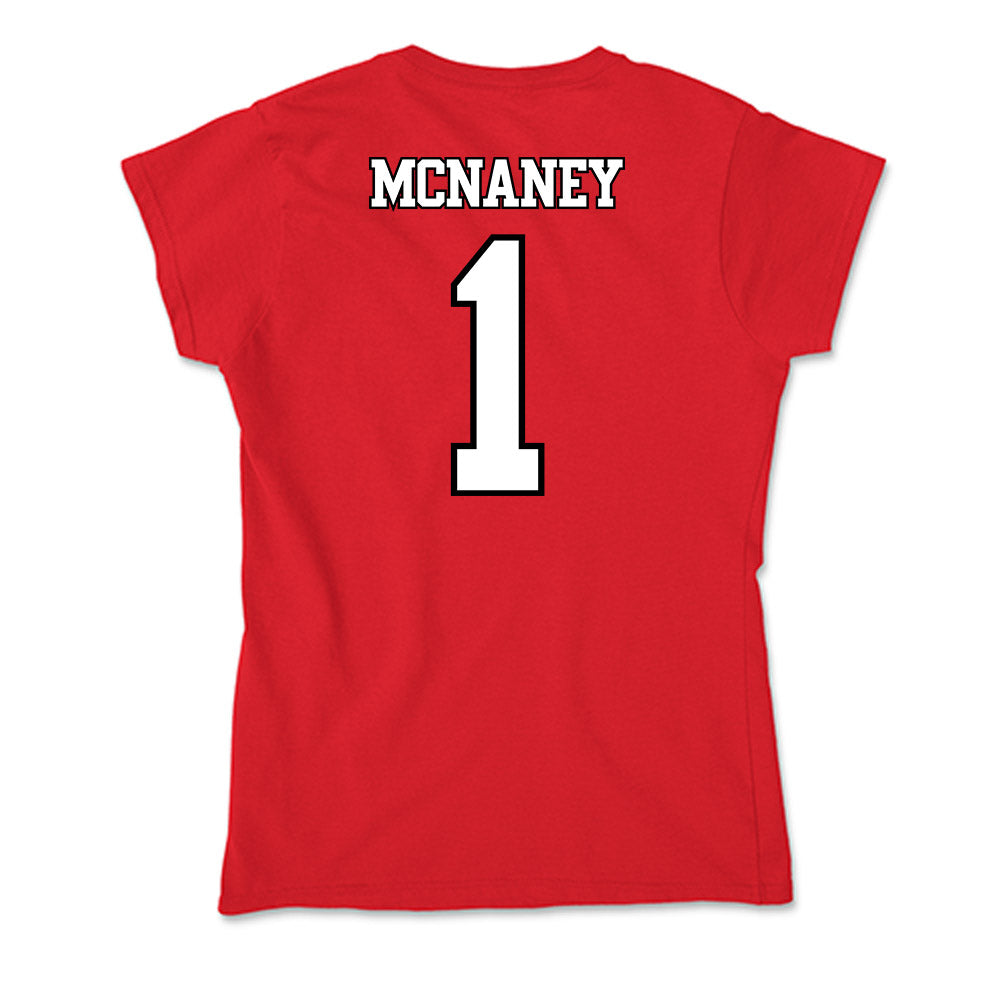 Maryland - NCAA Men's Lacrosse : Logan McNaney - Soft Style Women’s T-Shirt-1