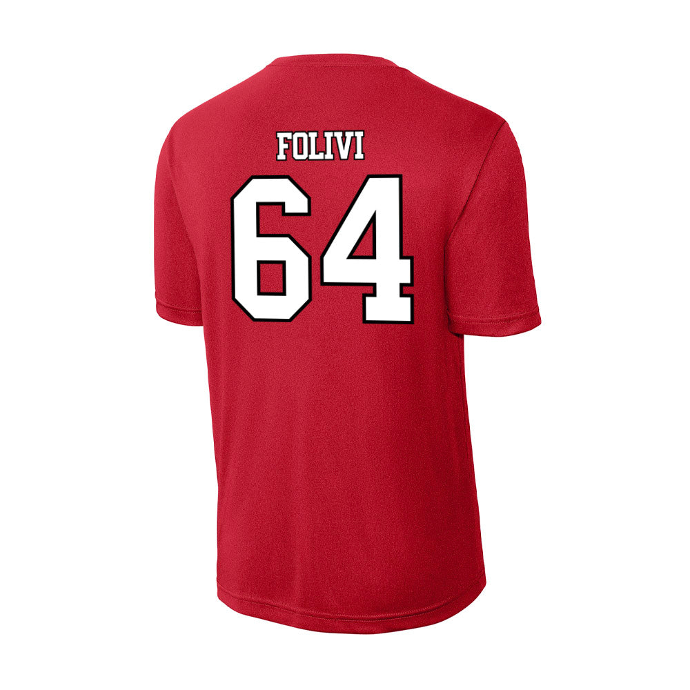 Maryland - NCAA Football : Aaron Folivi - Activewear T-Shirt-1
