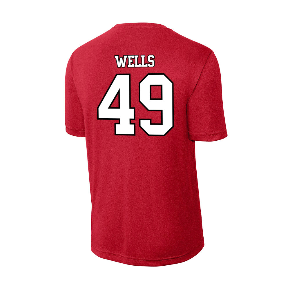 Maryland - NCAA Football : Chris Wells - Activewear T-Shirt-1