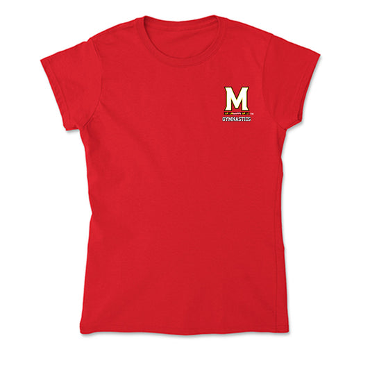 Maryland - NCAA Women's Gymnastics : Tasha Brozowski - Soft Style Women’s T-Shirt-0