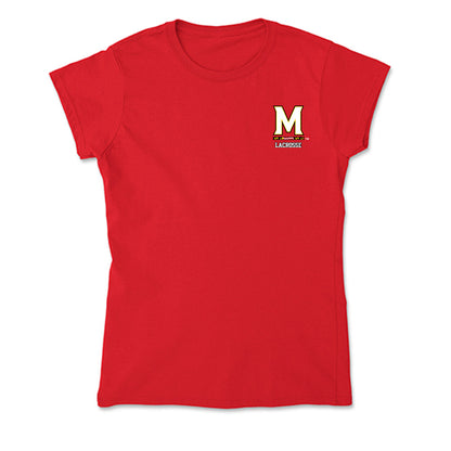 Maryland - NCAA Women's Lacrosse : Emma Abbazia - Soft Style Women’s T-Shirt-0