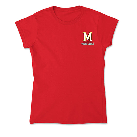 Maryland - NCAA Men's Track & Field : Sean Whitfield - Soft Style Women’s T-Shirt-0