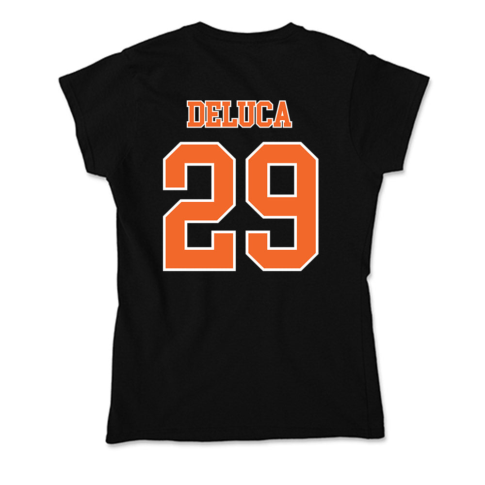 Clemson - NCAA Women's Lacrosse : Tessa DeLuca - Soft Style Women’s T-Shirt-1