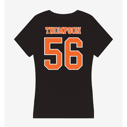 Clemson - NCAA Football : Champ Thompson - Women's V-Neck T-Shirt-1