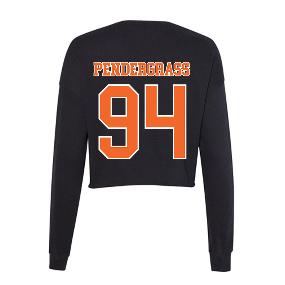 Clemson - NCAA Football : Chapman Pendergrass - Women's Cropped Crew Fleece-1