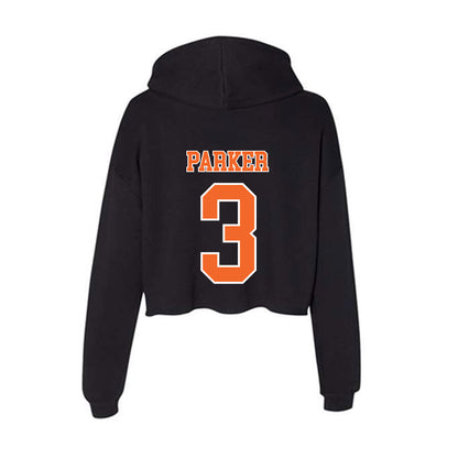 Clemson - NCAA Football : T.J. Parker - Women's Crop Fleece Hoodie-1