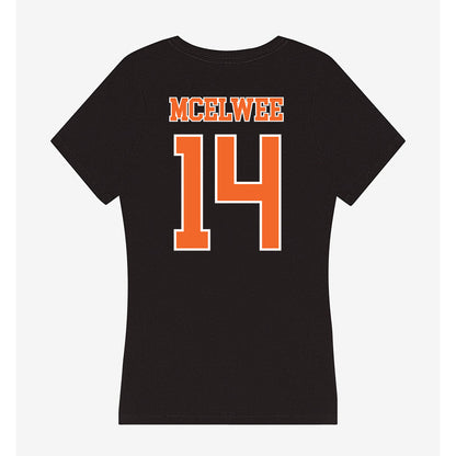 Clemson - NCAA Women's Lacrosse : Caitlin McElwee - Women's V-Neck T-Shirt-1