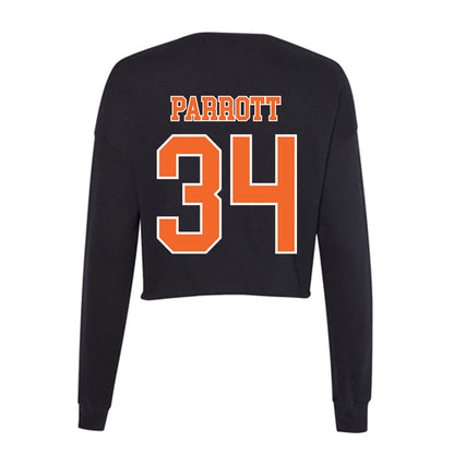 Clemson - NCAA Women's Soccer : Maddie Parrott - Women's Cropped Crew Fleece-1