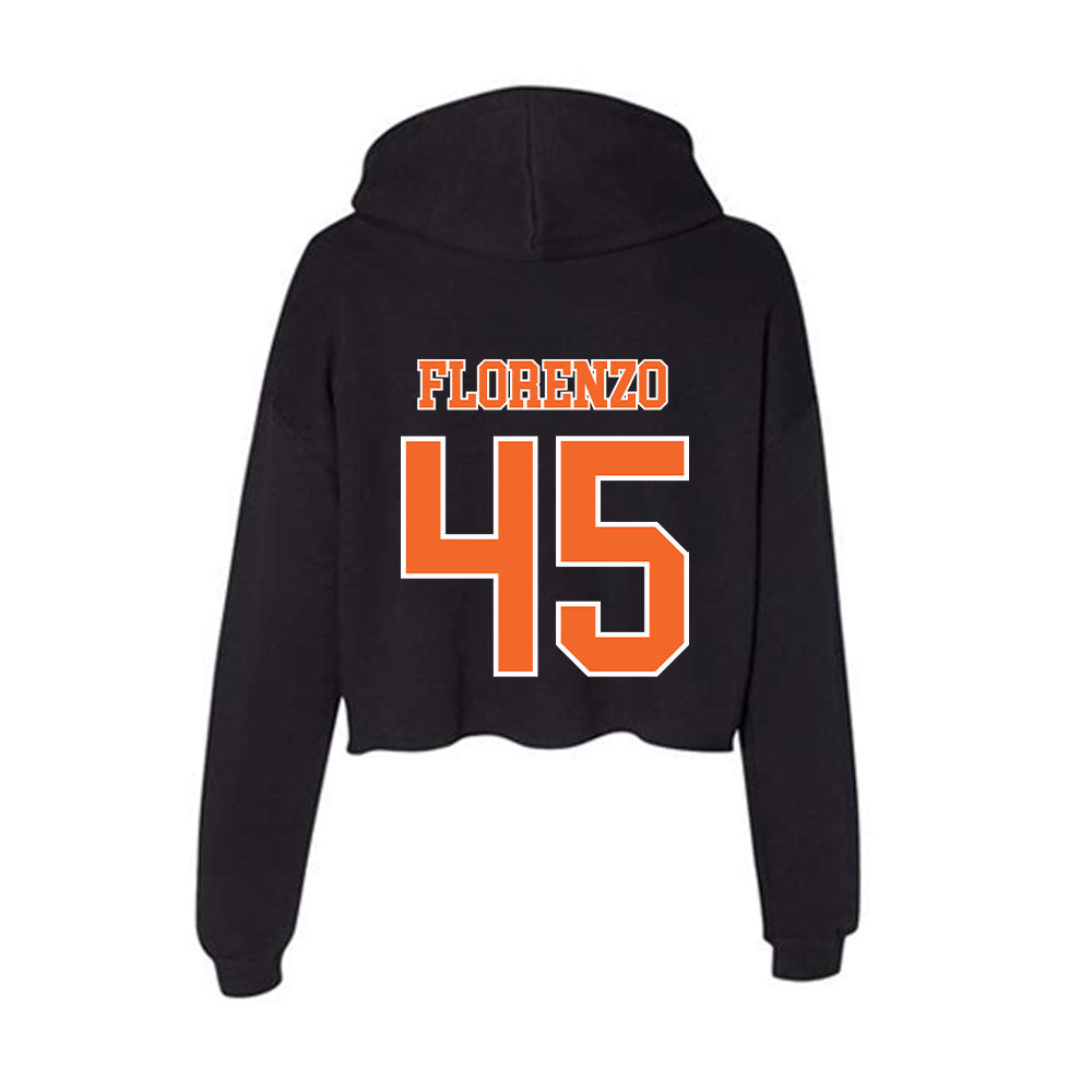 Clemson - NCAA Football : Philip Florenzo - Women's Crop Fleece Hoodie-1