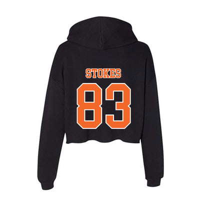 Clemson - NCAA Football : Ethan Stokes - Women's Crop Fleece Hoodie-1