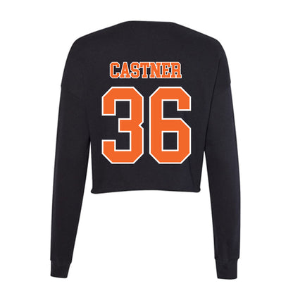 Clemson - NCAA Football : Quinn Castner - Women's Cropped Crew Fleece-1