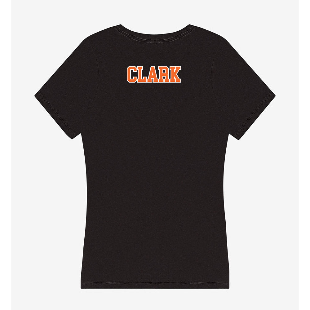 Clemson - NCAA Women's Gymnastics : Gabrielle Clark - Women's V-Neck T-Shirt-1