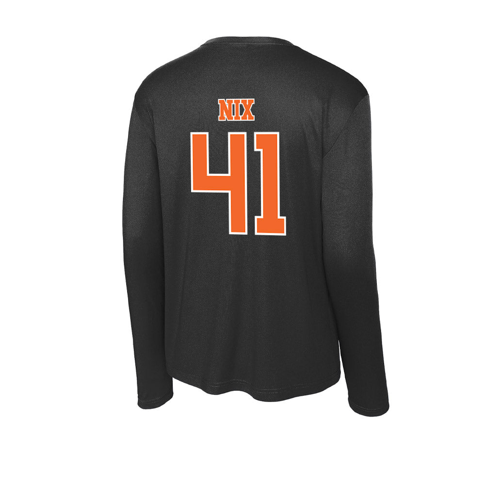 Clemson - NCAA Football : Caleb Nix - Activewear Long Sleeve T-Shirt-1