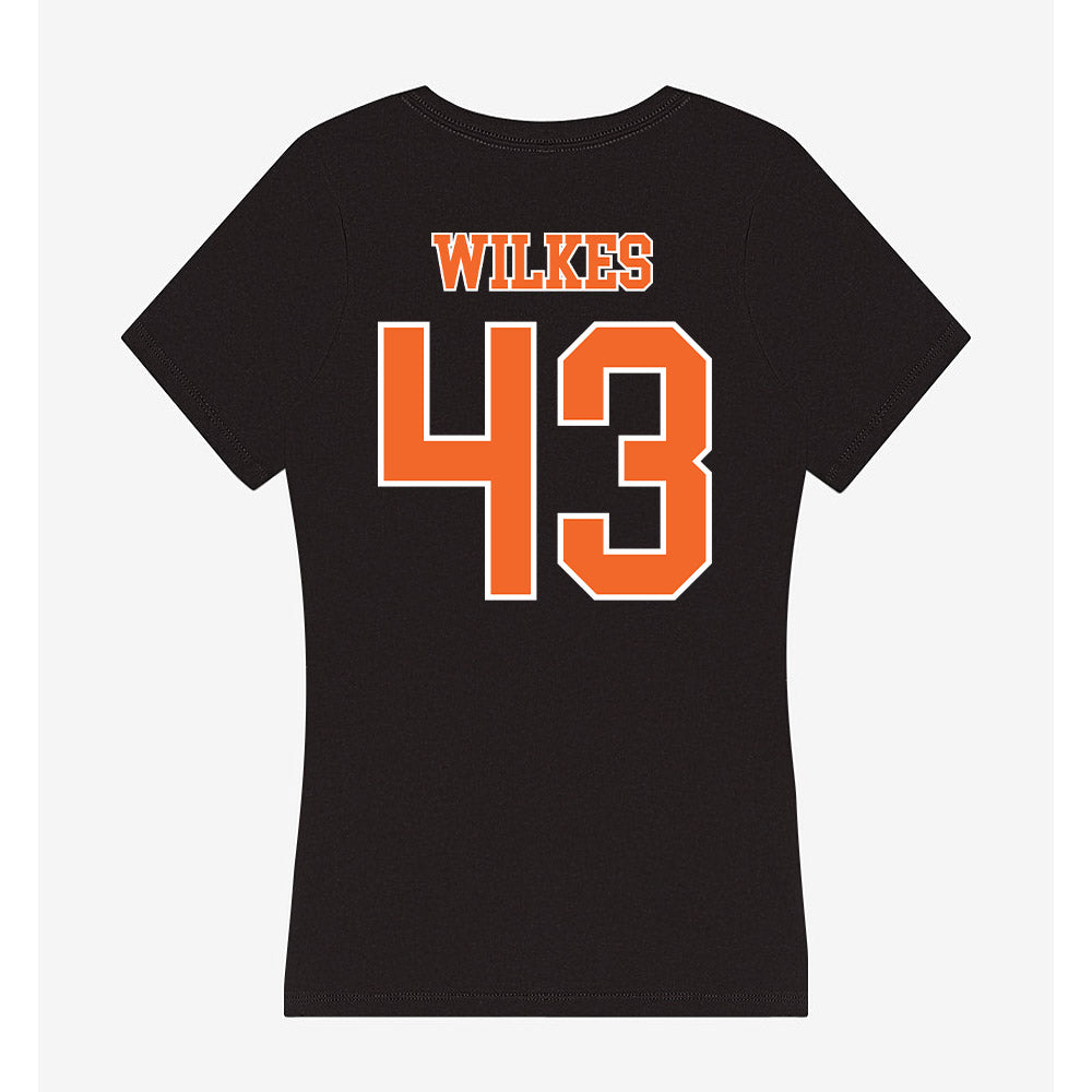 Clemson - NCAA Football : Billy Wilkes - Women's V-Neck T-Shirt-1