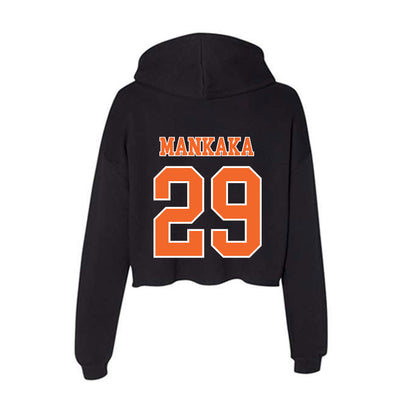 Clemson - NCAA Football : Michael Mankaka - Women's Crop Fleece Hoodie-1