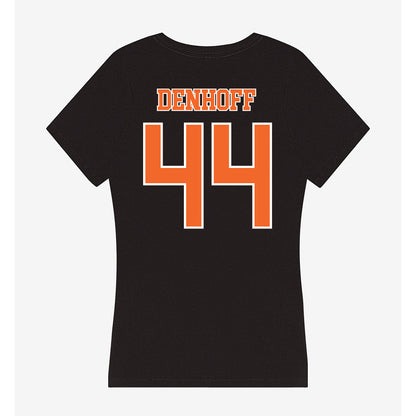 Clemson - NCAA Football : Cade Denhoff - Women's V-Neck T-Shirt-1