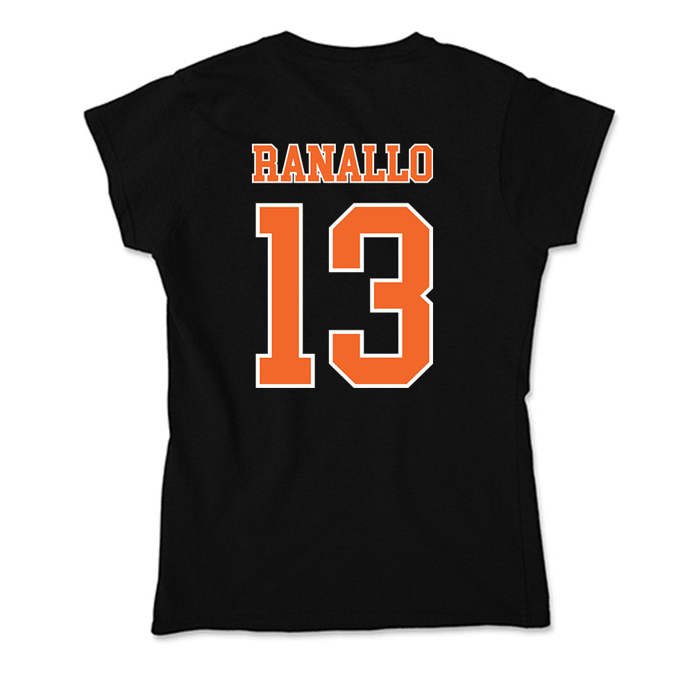 Clemson - NCAA Women's Basketball : Bella Ranallo - Soft Style Women’s T-Shirt-1