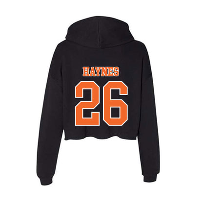 Clemson - NCAA Football : Jay Haynes - Women's Crop Fleece Hoodie-1